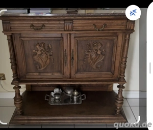 Antiken massiven Buffetschrank 