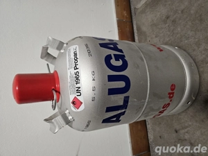 Aluminium Gasflasche (leer)