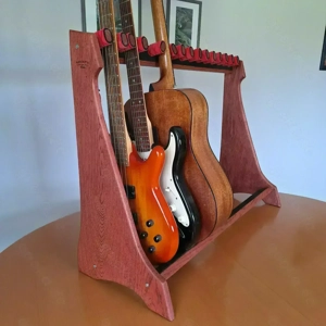 PolBill Studiomöbel für 8-12 E- und Akustikgitarren,Gitarrenkoffer