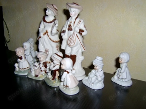 Porzellanfiguren Familie Preisänderung von 40  auf 25 