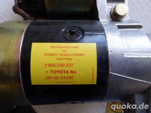 Toyota 281  Bosch 0986  Starter 