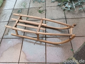 Holzschlitten alt