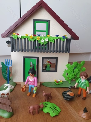 PLAYMOBIL Country Bauernhaus Wohnhaus Zubehör Tiere Bausatz