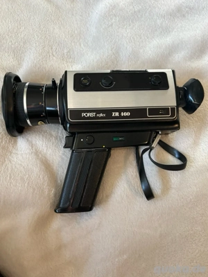 PORST reflex ZR 460   eine Super-8-Film kamera aus den 1970ern.