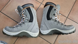 Snowboard mit Schuhen + Tasche Top Zustand Bild 2