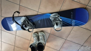 Snowboard mit Schuhen + Tasche Top Zustand Bild 7