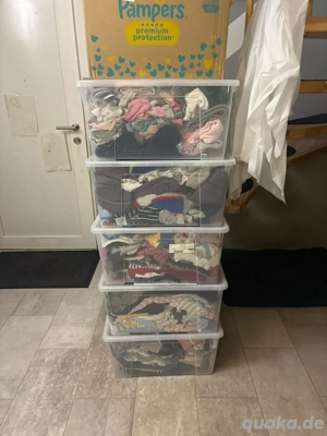 kleiderpaket Mädchen 50-74 250 Teile