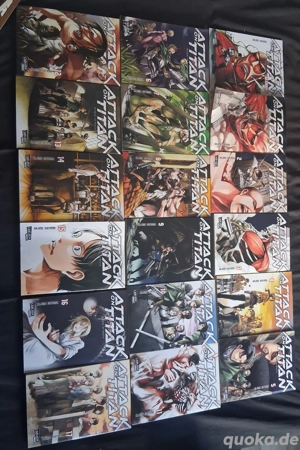 Attack on Titan Manga Sammlung