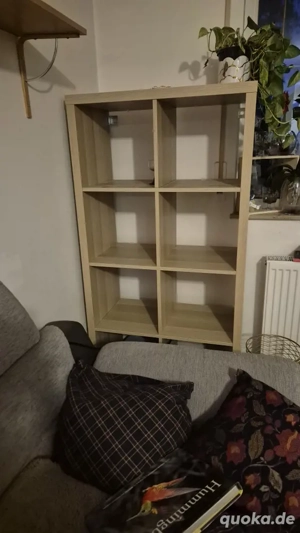 Kallax Ikea Regal hellbraun