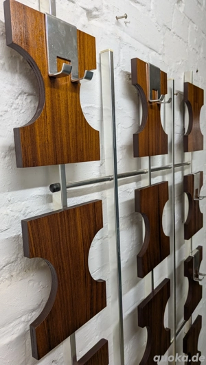 Mid-Century Wandgarderobe   Vintage Design-Klassiker Bild 2