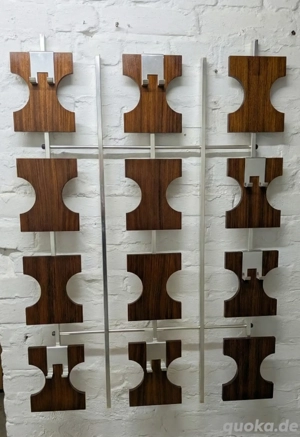 Mid-Century Wandgarderobe   Vintage Design-Klassiker Bild 3