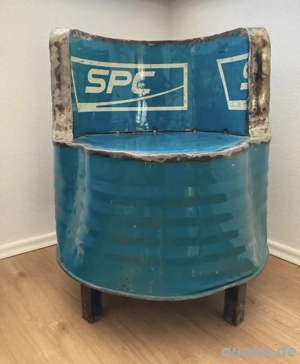 Stuhl  Cuba  aus altem Ölfass