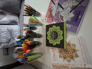 Mandala Marbacher und Stifte