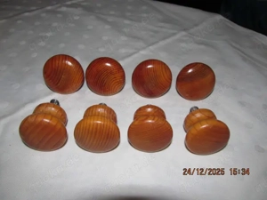 8 Schubladengriffe Möbelgriffe Armaturengriffe aus Holz