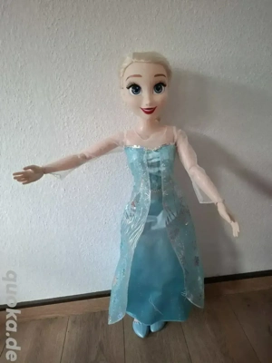 Elsa Puppe 80cm groß 