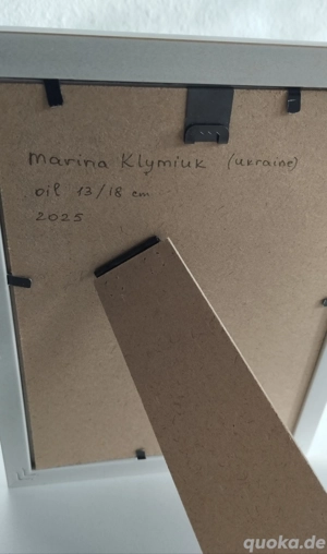 Ölgemälde 15 * 20 cm , 2025 Bild 4