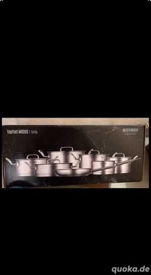 Neu Ovp Meisterkoch 7-teiliges Topfset MODUS