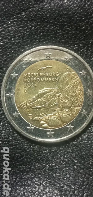2-Euro  2024 Mecklenburg-Vorpommern Deutschland 