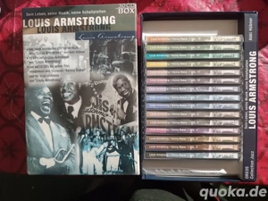 Sammlerbox - Louis Armstrong * 30CD's & Buch, Biographie - Abby Hübner