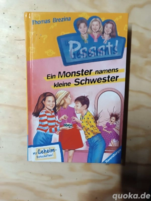 Jugendbuch Ravensburg et- Pssst, Unser Geheimnis - Bd.1 & Bd.4 - Ein Monster namens kleine Schwester