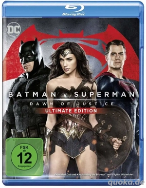Blu-ray Batman vs Superman Dawn of Justice (DC Comics)