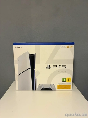 sony Playstation 5 slim versiegelt PS5 Disk Konsole mit controller 