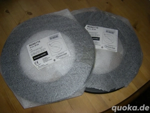 2 Ofenrohrrosetten unbenutzt 