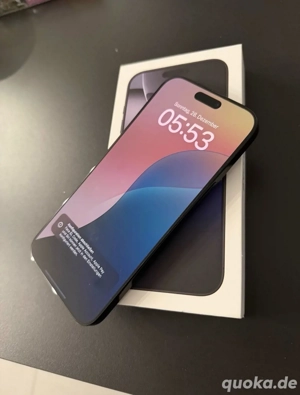 iPhone 16 pro Max 512 GB black titanium