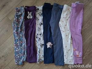 7 Mädchen Leggings 110 116