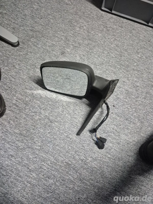 VW T4 Spiegel L Fahrerseite elektrisch SCHWARZ Außenspiegel