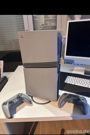 sony Playstation 5 pro 30th Anniversary Digital PS5 pro spiele mit 2 Controller und verpakung 