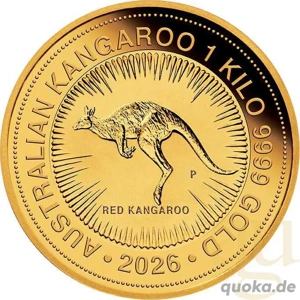 1 Kilogramm Goldmünze Australien Känguru 2026