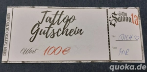 Tattoo Gutscheine