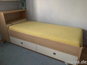 Priess Jugendzimmer komplett - Bett, Schrank, Schreibtisch