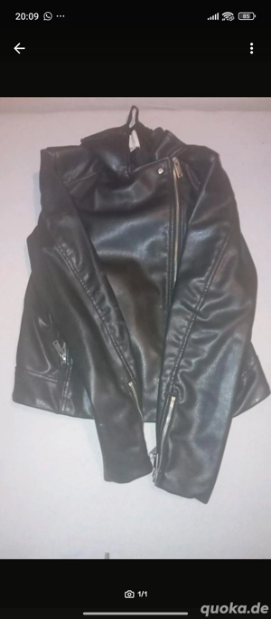 Lederjacke H&M 