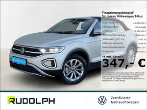 Volkswagen T-Roc Cabriolet Style 1.5 TSI DSG LED AHK Navi ACC SHZ F
