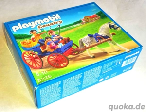 Playmobil Country Baukasten 5226 Ausflug mit Pferdekutsche in OVP