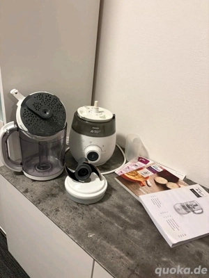 Philips AVENT 4-in-1 Dampfgarer Mixer Premium Babynahrung