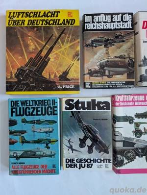 8 Bücher Sachbücher Dokumentarbücher zum 2. zweiten Weltkrieg  Bild 2