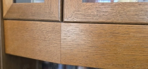 Wohnzimmerschrank mit Vitrine,geräumig,guter Zustand, Bild 10
