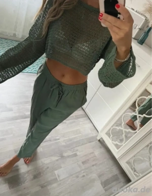 Zara Oberteil Mesh Transprent