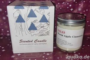 Duftkerze Apfel Zimt