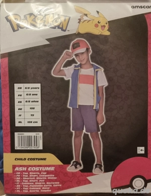 Pokemon Kostüm Ash