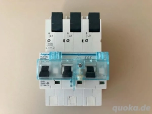 Hager SLS E50 - Leitungsschutzschalter , 3 polig, 50A