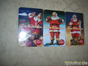 Postkarten NEU COCA-COLA-Weihnachts-Metallpostkarten Bild 4