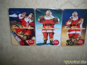 Postkarten NEU COCA-COLA-Weihnachts-Metallpostkarten Bild 6