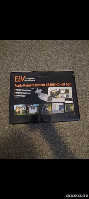 ELV Funk-Kamerasystem KS200 HD Überwachsungskamera Bild 2