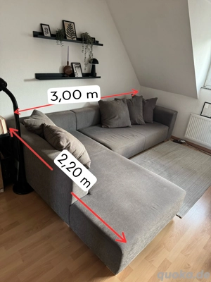 Große Eck-Couchlandschaft mit Recamiere