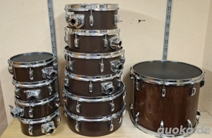 Schlagzeug Racktom mit Meshheads