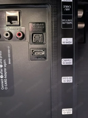 Samsung GU50TU8079UXZG 50 Zoll 4K UHD LED Smart TV,       60.-  Defekt siehe Beschreibung